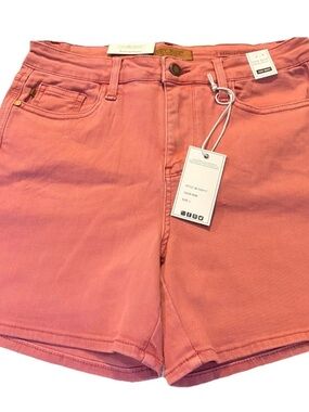 Judy Blue Women's Rose High-Rise Denim Shorts